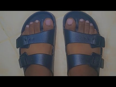 Doing acrylic toe nails on my self first time | how to do acrylic toe nails| toenails maintenance