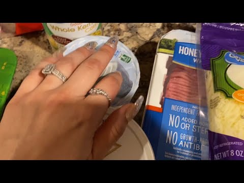 Asmr grocery haul pt 96282964 | tapping & scratching + build up tapping