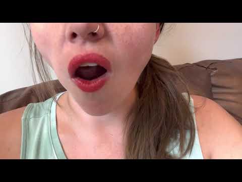 ASMR Soft Spoken Story Time - Swimming with Crocodiles - Gum Chewing