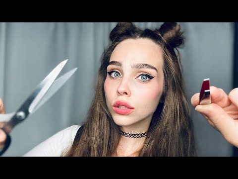 Plucking negative energy & personal attention | ASMR