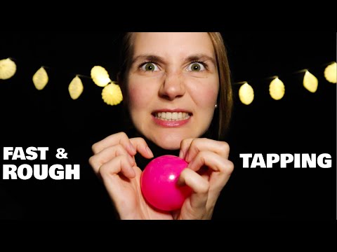 ASMR Fast & Rough Tapping Session