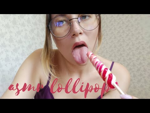asmr / lollipop /candy /licking