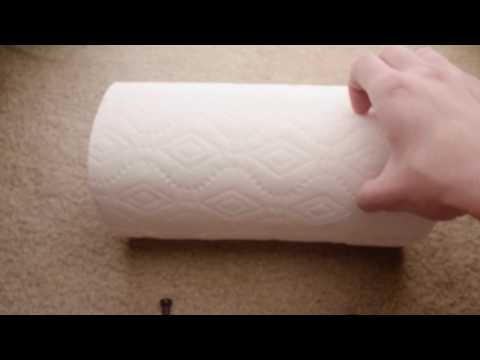 ASMR #95 - Scratching on paper towel rolls and carpet