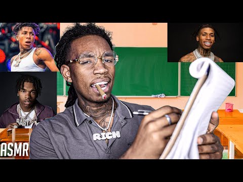 ASMR | ** HOOD SUBSTITUTE TEACHER ROLEPLAY** RAPPERS ARE N YOUR CLASS TOO MAKE IT EXTRA LIT *FUNNY*