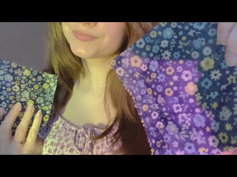 ♡ ASMR Beeswax Wraps ♡ (Tapping & Sticky Layered Sounds) ♡ My Favourite Trigger ♡