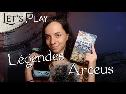 Let's play relaxant : Pokémon Légendes Arceus - ASMR Français