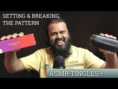 ASMR Setting And Breaking The Pattern