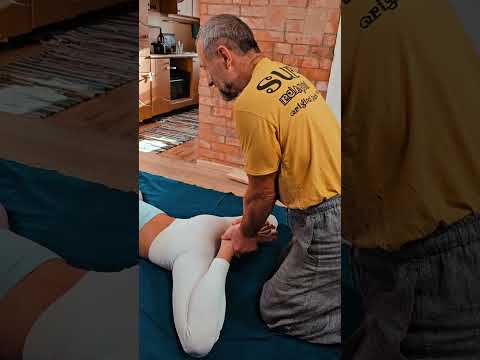 Chiropractic adjustments and stretching for Marina