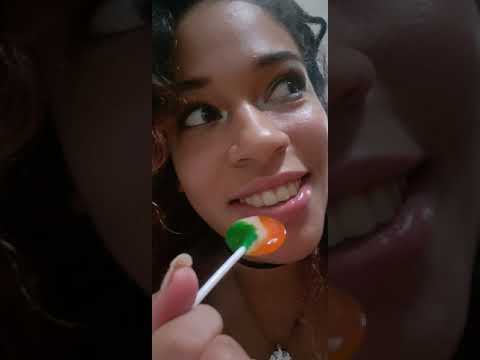 Sucking On Lollipop - ASMR