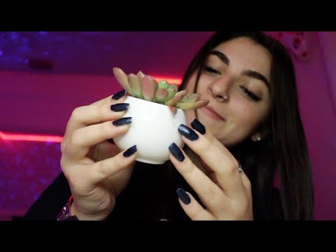asmr what i got for christmas/hannukah haul tapping & scratching + whispering
