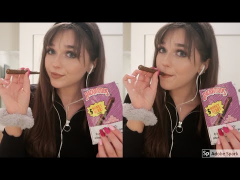 ASMR - How To Roll A Backwood pt. 2 (another easy/cheat way)