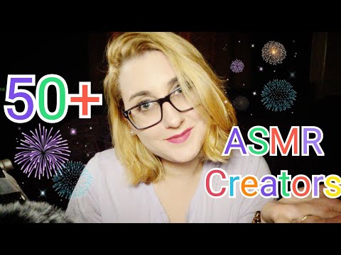 ASMR 50+ Creators Giving You Tingles For 4 Hour!!! 😳😍🤯