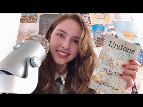 ASMR Reading of sister’s poetry book.