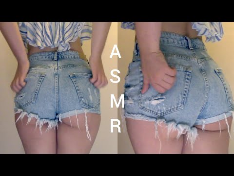 ASMR |  Aggressive Denim Shorts Scratching | Fabric Sounds | Relax Sounds