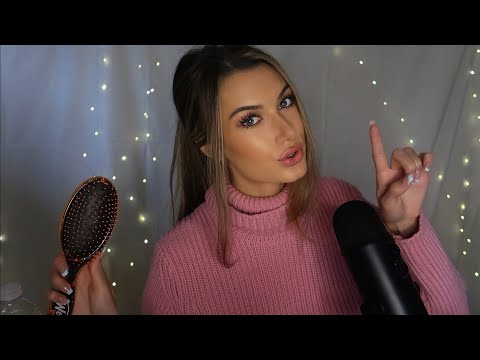 ASMR heavenly hair brush + personal attention🦋