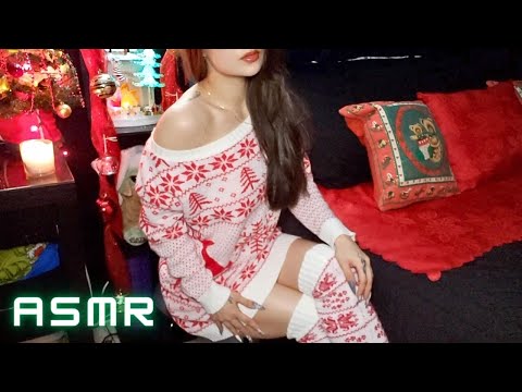 Asmr Christmas Fabric Scratching Sounds Stockings, Holiday Dress For Sleep And Relaxation Whispered