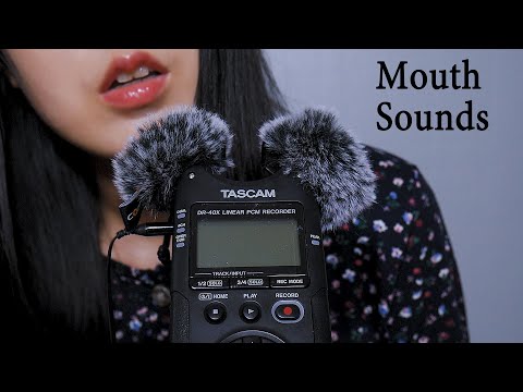 ASMR Mouth Sounds Through Your Brain | Tongue Clicking, Kissing, Breathing (No Talking)