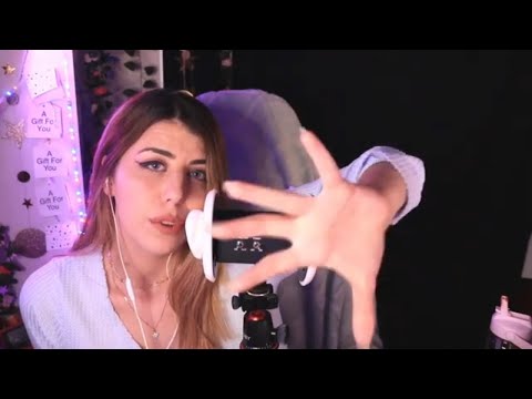 ASMR Mouth Sounds and Handmovment || Slow & Fast || Ear to Ear