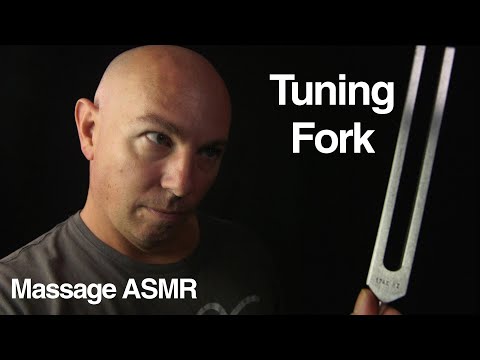 ASMR Tuning Fork Roleplay - i think.....