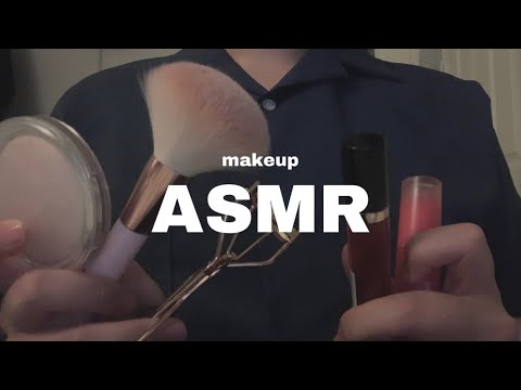 ASMR | 💕 Doing you Soft makeup (lofi)