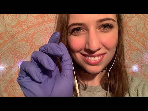 [ASMR] • Extremely Tingly Glove Sounds • Latex • Hand Movements