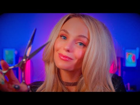 Cute Girl Flirts With You During Your Hair Cutting  💕 Are You Her Crush? (ASMR Roleplay)