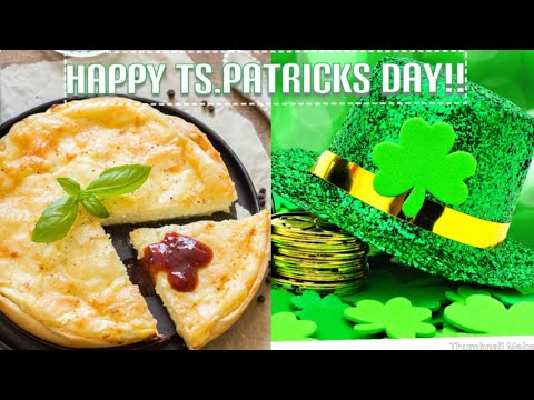 ASMR| Eat delicious St.Patricks Day treats with me! (Not edited)