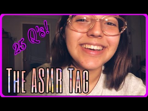 The ASMR Tag|Gibi’s 25 Question Challenge