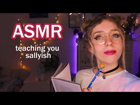 ASMR - Get ready for your "Sallyish" exam!  | Teacher Roleplay (Affirmations, Inaudible Whispers)