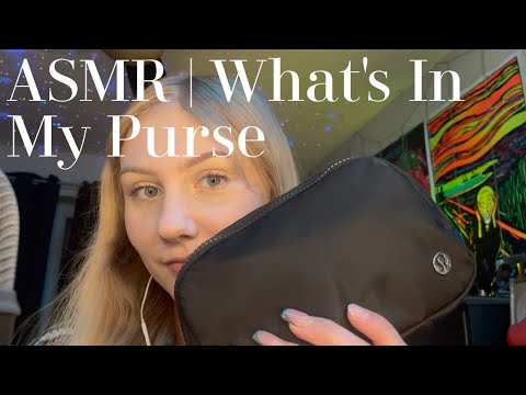 ASMR | Whats In My Purse