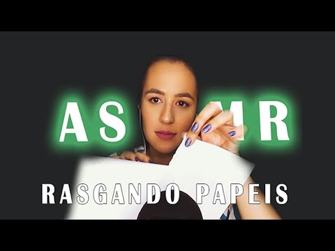 [ASMR] RASGANDO PAPEIS (PAPER RIPPING)