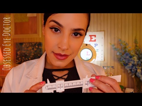 ASMR Eye Doctor is OBSESSED With You | Intensely Focused Lens 1 or Lens 2, Glasses Fitting, Eye Exam