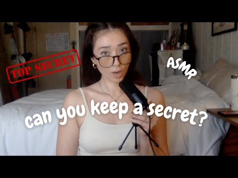 can you keep a secret? if so, you’ll get a kiss 💋 | ASMR | mouth sounds | personal attention