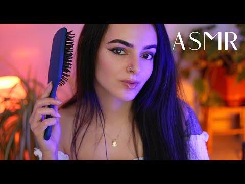 ASMR Slow, Gentle Hair Play, Brushing & Braiding | Nymfy Official