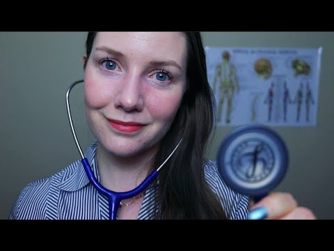 [ASMR] Doctor Helps You Calm Down, Listening to Your Heart, Panic Attack, Calming ASMR Triggers