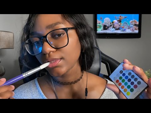 ASMR For Those Who Can't Sleep 😴 trigger Mouth sounds, Painting You, close whispers