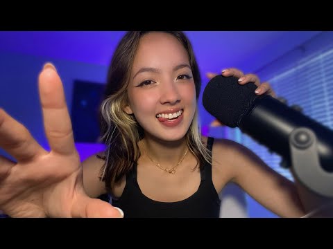 ASMR for ADHD | fast and aggressive 🤍 changing triggers every 10 seconds 🤍 ASMR to help you focus