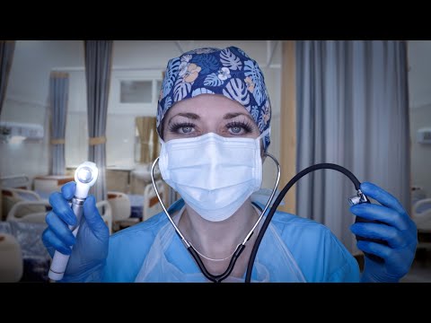ASMR Detailed Pre-Op Physical Exam By Surgeon - Realistic Medical Personal Attention For Relaxation