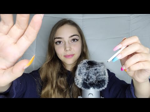 ASMR | Trigger Words with Hand Movements (Repetition, Spelling, Personal Attention)
