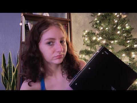 25 days of tingles #11 elf asks you 10 questions to see you have been bad #asmr