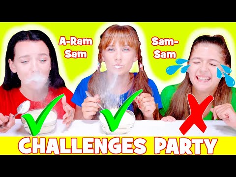 ASMR Most Popular  Food Challenges | Jelly Race, Song Party, Glass Game