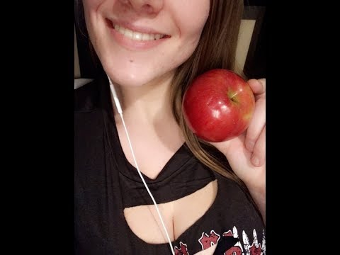 ASMR Eating Show: Red Apple (Request)