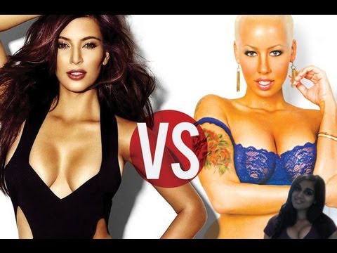 Who's the Hotter  Kim Kardashian or Amber Rose? - my thoughts