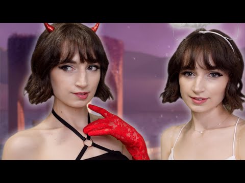 ASMR | Angel & Demon Fight For Your Love Roleplay