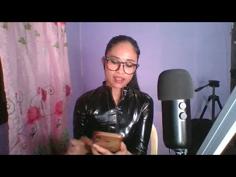 LiveStream: Clean My PVC/Leather Boots + Let's Wrote some ASMR RolePlay SCRIPTS