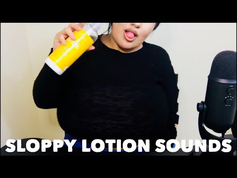 Sloppy Lotion Sounds ASMR | Tasty Whispers
