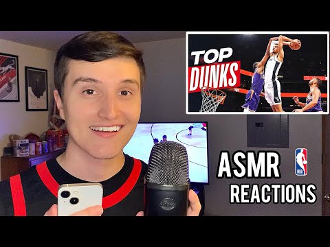 ASMR | Reacting To The Best NBA Dunks This Season 🏀💤