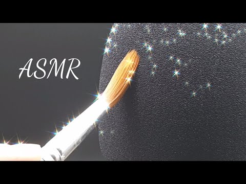 ASMR Paint Your Ears with a Paintbrush. Shudder with a Small Brush.
