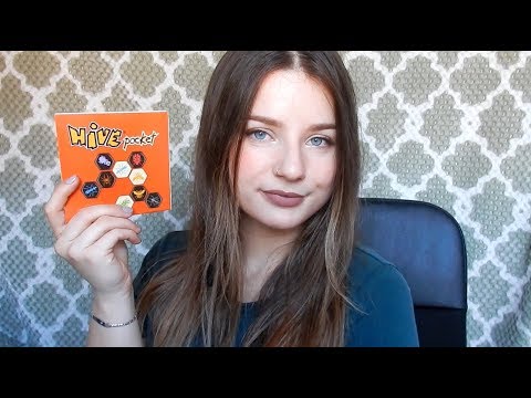 ASMR | Hive Pocket Game Unboxing & Explanation (lots of tapping sounds!)