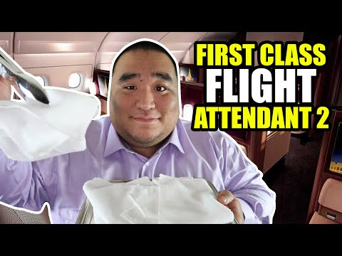 ASMR | First Class Flight Attendant 2 (Personal Attention, Soft Spoken)